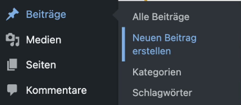 wp-beitraege-erstellen